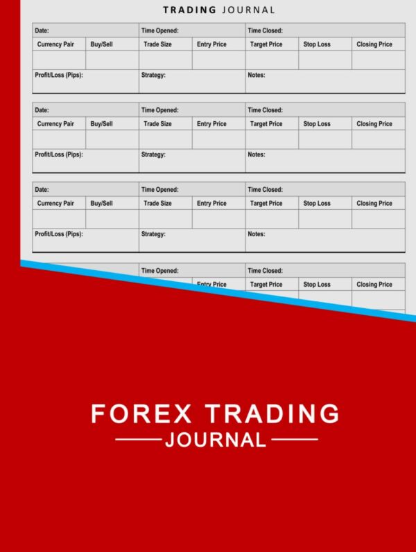 Forex trading journal fx trade strategy planner log book for.jpg