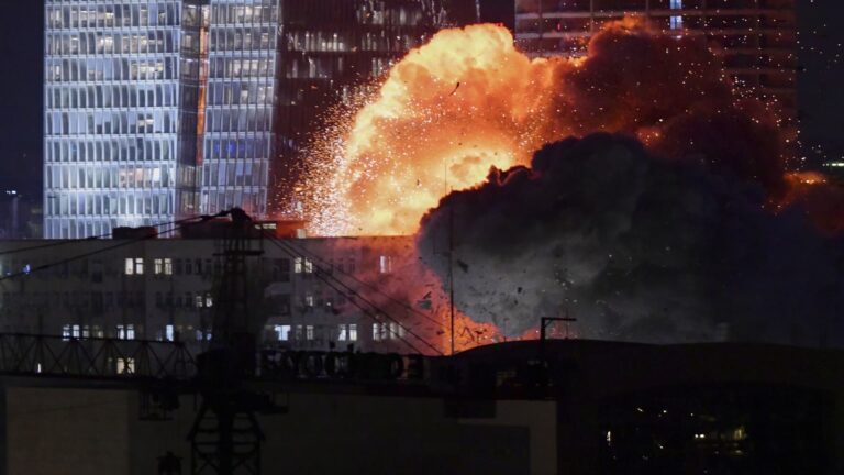 Iran fires missiles at israel, u.s. helps shoot them down