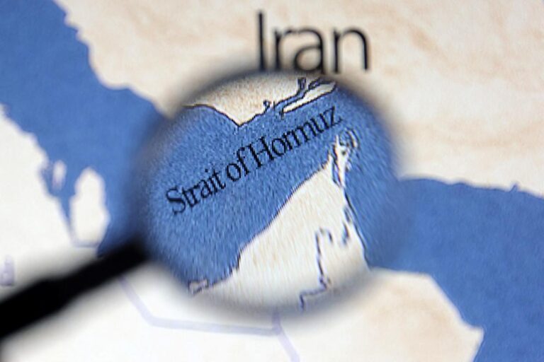 Oil market awaits iran response to us attacks. strait of