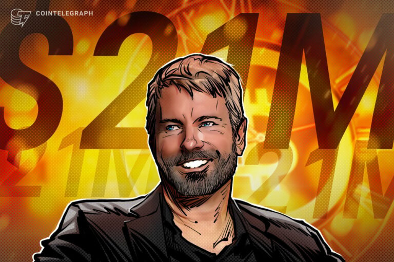 Saylor ups bitcoin prediction to $21 million in 21 years
