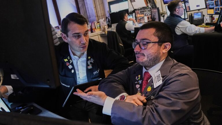 Wall street edges higher as us and china begin talks