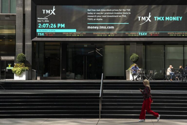 S&p/tsx composite falls nearly 170 points, u.s. markets were mixed
