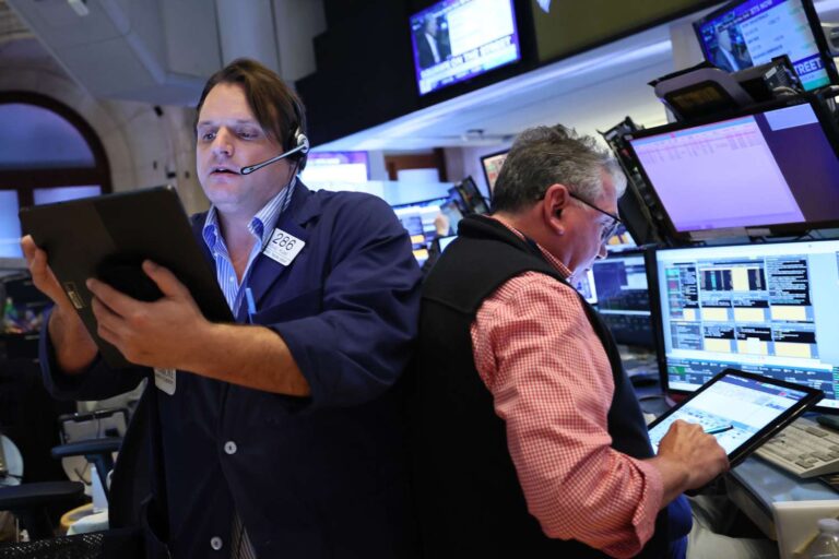 Stocks surge as market bounces back from sell off; bitcoin jumps