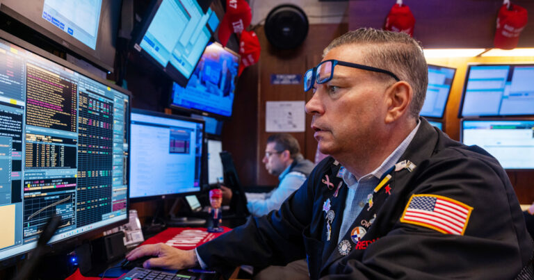 Most u.s. stocks fall after a disappointing inflation update, but
