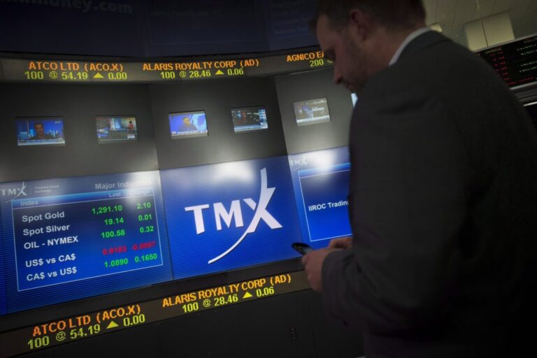 S&p/tsx composite, u.s. markets give back some of last week's