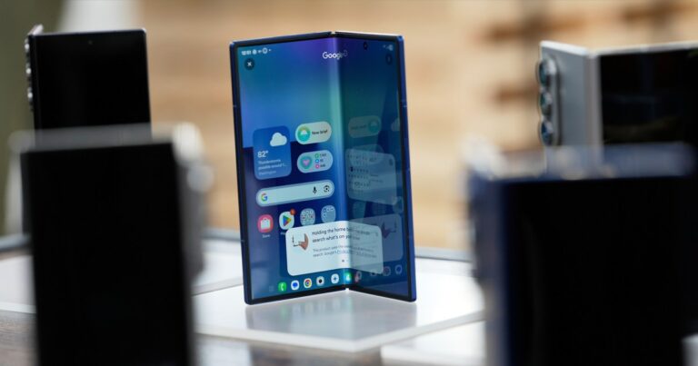 Samsung taking market share from apple in u.s. as foldable