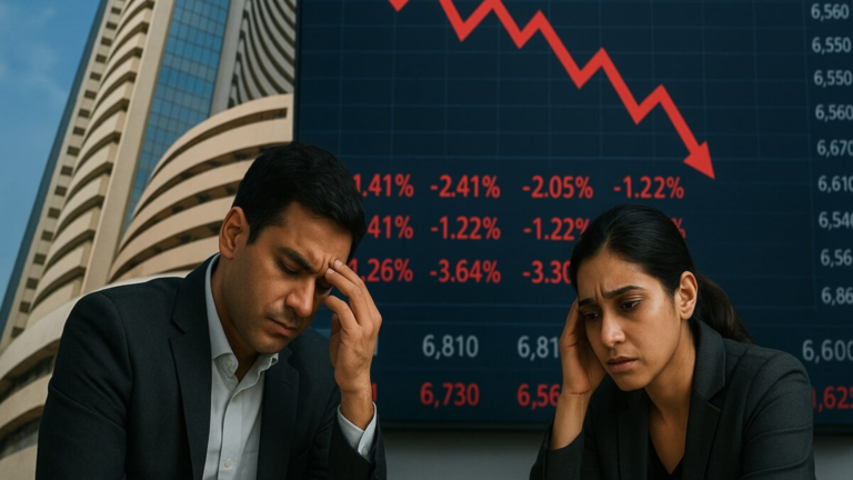 Sensex crashes 700 points; why is the indian stock market