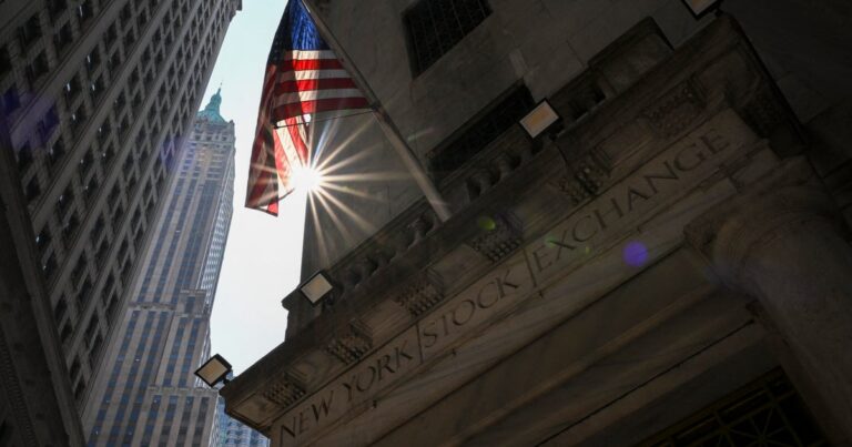 Stock market rallies toward record highs after better than expected inflation data