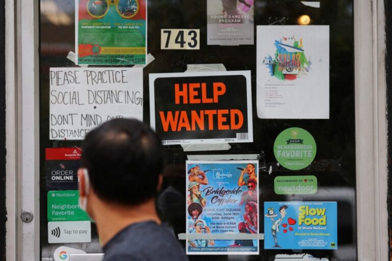 U.s. employers added just 73,000 jobs last month as labor