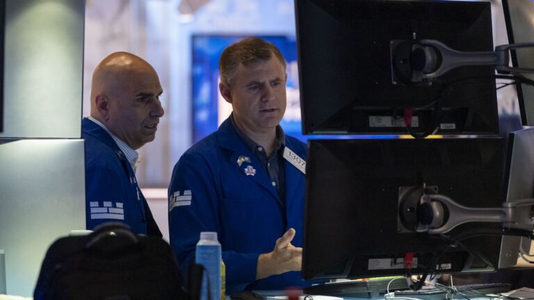 Us stocks fall and bond yields sink following a surprisingly