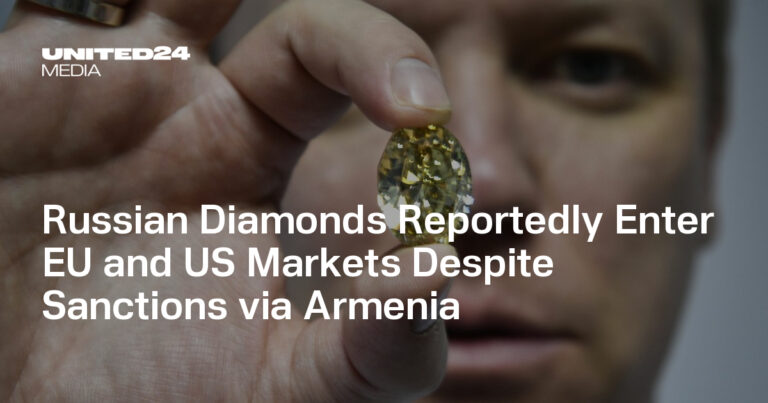 Russian diamonds reportedly enter eu and us markets despite sanctions via armenia